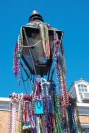 Mardi Gras Lamp Post i